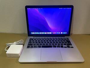 Apple MacBook Pro (Retina 13-inch Early 2015) A1502 Core i5 2.7GHz/メモリ16GB/SSD256GB/社外ACアダプター付き【ジャンク】