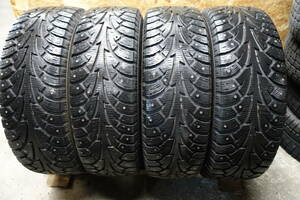 ９.8分山　スパイク 195/65R15 HANKOOK winter i.pike ４本 O170