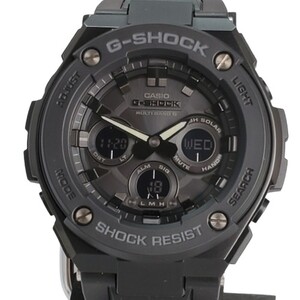 G-SHOCK ジーショック 【IT2MZBVBQ678】 CASIO カシオ 腕時計 GST-W300G-1A1 G-STEEL 電波ソーラー Gスチール アナデジ ブラック