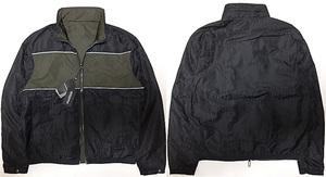 [新品・最終価格] EMPORIO ARMANI　シャドーロゴ入り【メンズ・ジャケットブルゾン】◆2021-22年秋冬モデル　サイズ：50(L相当)　◆色：黒