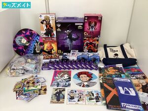 14 【現状】 アニメ ゲーム 僕のヒーローアカデミア グッズ まとめ売り アクリルスタンド フィギュア 紙類 タオル 他