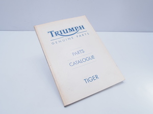 TRIUMPH タイガー パーツカタログ パーツリスト トライアンフ TIGER