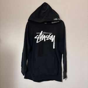 STUSSY フーディー ブラック パーカー ステューシー