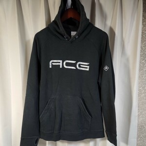 NIKE　ナイキ　ACG　スエット　パーカー　サイズＬ　黒色　