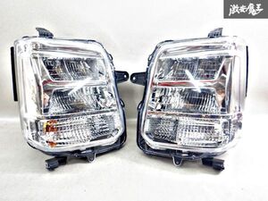 【新車外し！ 点灯OK！】スズキ純正 DA17V エブリィバン 後期 LED ヘッドライト ヘッドランプ 左右セット ICHIKOH A028 棚2L25