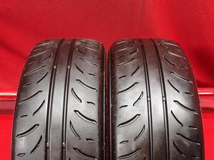 タイヤ2本 《 ダンロップ 》 ディレッツァ ZIII [ 195/55R15 85V ]9分山★ カローラ シビック ミラージュ ランサー インテグラ n15