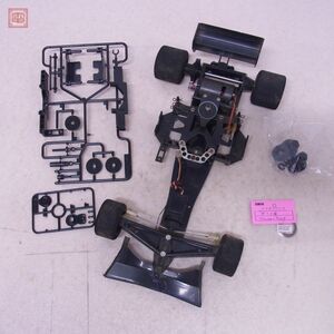 タミヤ 1/10 電動RC F103 シャーシ サーボ/モーター搭載 動作未確認 ジャンク パーツ取り TAMIYA ラジコン【20