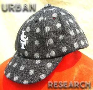 即決■URBAN RESEARCH■カルカルドットcap■■古着