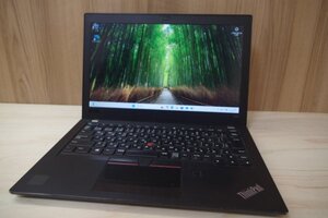 ★1円～　レノボ ノートPC ThinkPad X280/Win11Pro/Core i5 第8世代/メモリ8GB/SSD256GB/管理X280P026