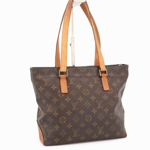 ルイヴィトン LOUIS VUITTON モノグラム カバピアノ ショルダーバッグ トートバッグ 肩掛け ブラウン レディース レザー M51148