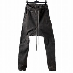 A.F ARTEFACT LOWCROTCH JOGGER PANTS / DENIM persimmon dyed 定価34100円 N/07 Rick Owens JULIUS incarnation