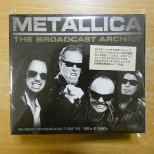 823564697727;【未開封/3CDBOX】METALLICA / THE BROADCAST ARCHIVE