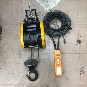 【中古品 / 動作品】○京セラ(リョービ) ウインチ WI-125(Φ4ｘ31m)【格安出品♪】