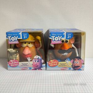 1000円〜　Disney ディズニー　ピクサー　TOY STORY トイストーリー　PLAYSKOOL ミスター　ミス　ポテトヘッド　フィギュア　２点セット