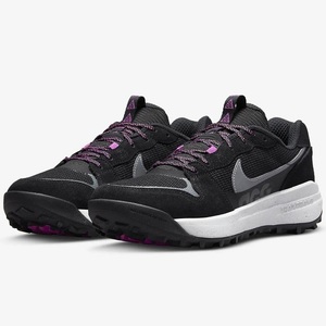 NIKE ACG LOWCATE DM8019-002 ローケート アウトドア トレイル 黒×灰 US9.5