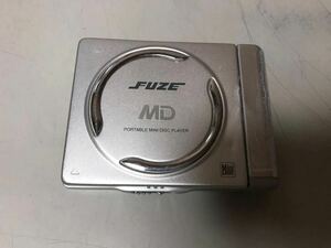 K524/FUZE ポータブルMDプレイヤー PMD-FX1(再生専用)単三電池1本駆動 現状品