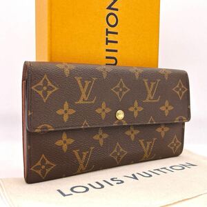 ★美品★【A1045】LOUIS VUITTON ルイヴィトン モノグラム ポルトフォイユ サラ 長財布 男女兼用 M61734/CA0955