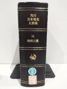 【除籍本】角川日本地名大辞典 14 神奈川県 竹内理三 角川書店【ac01i】