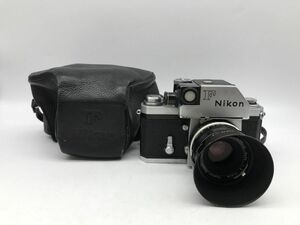 0602-127T⑨23722 一眼レフフィルムカメラ NIKON ニコン F レンズ NIKKOR-S Auto 1:2 f=5cm シャッター◯　貴重　レア