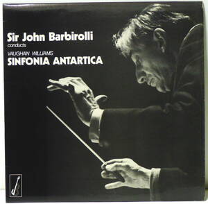 英国盤 バルビローリ V.ウィリアムズ 南極交響曲 BARBIROLLI V.WILLIAMS SINFONIA ANTARTICA THE BARBIROLLI SOCIETY SJB 100 