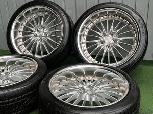 WORK ワーク シュバート レグニッツ 20インチホイール／CONTINENTAL タイヤ (20x9J +15)(20x10J +10)PCD120 LS460 LS600 LS500