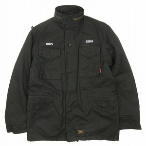 美品 17AW ダブルタップス WTAPS M-65 JACKET .COTTON .TWIL ミリタリー ジャケット ブルゾン ジャンパー アウター 172GWDT-JKM02 01