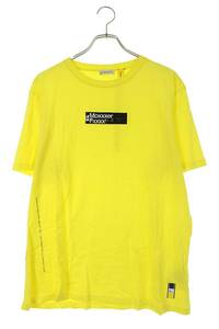モンクレールジーニアス Moncler Genius フラグメントデザイン MAGLIA T-SHIRT サイズ:L スクエアロゴTシャツ 中古 BS99