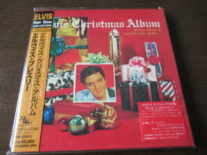 日本盤、紙ジャケ、帯付、良品■エルヴィス・プレスリー【エリヴィス・クリスマス・アルバム】ELVIS　PRESLEY■５７年、クリスマス作