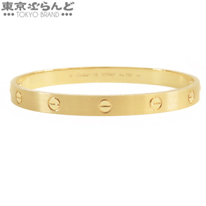 101767688 カルティエ CARTIER LOVE ラブ ブレスレット イエローゴールド K18YG 15 バングル レディース