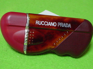 珍品 デザイン　RUCCIANO　PRADA　ガスライター　ブラウン