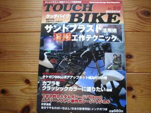 TOUCH BIKE　02.06　サンドブラスト　溶接工作　88CCボアアップ