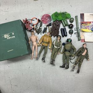 Z802-M15-7425 タカラ GI JOE GIジョー じゆうにうごく 前線司令部 フィギュア 昭和レトロ ビンテージ