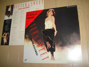 LD 　　　★ 中森明菜 ★ 　BETTER ＆ SWEET　　　1985サマーツアー。初のライヴビデオ