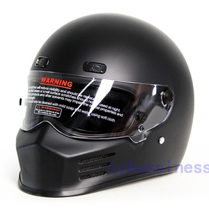 日本未発売バイクヘルメットガラス繊維フルフェイスオンロードCRGヘルメットサイズ S-XXL選択可能艶消しブラック
