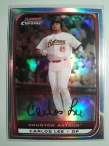 カルロス リー Carlos Lee 2008 BOWMAN CHROME リフラクター