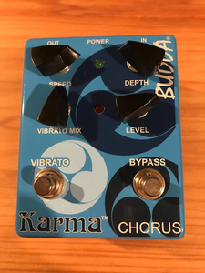 【新品】BUDDA コーラス ビブラート エフェクター Karma Chorus（ 国内正規品） 保証書あり