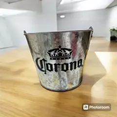 【非売品】CORONA コロナ ⭐️ブリキ バケツ ペール缶