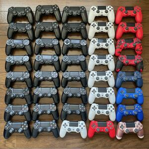 1円～【動作未確認】【ジャンク】SONY PS4 コントローラー まとめ 40個セット DUALSHOCK4 PlayStation4