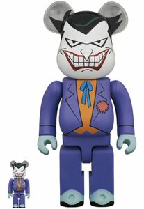 BE@RBRICK　THE JOKER　ジョーカー　(BATMAN The Animated Series Ver.)　100％ & 400％　メディコムトイ ベアブリック