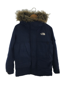 THE NORTH FACE◆ザノースフェイス/ダウンジャケット/XS/ナイロン/NVY/無地/ND91645