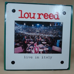 ルー・リード Lou Reed/Live In Italy(2LP,西ドイツ盤新品)