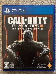 PS4 Call of Duty Black Ops III コール オブ デューティ ブラックオプス