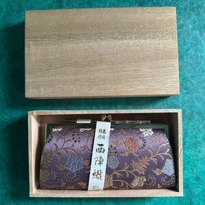 ◎未使用・中古品◎がま口財布 親子（西陣織）小銭入れ 和装小物◎