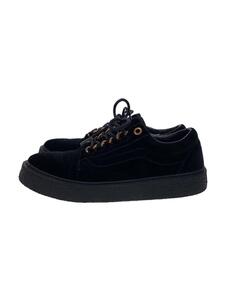 VANS◆VANS OLD SKOOL CRP/V3460VLV/ローカットスニーカー/23cm/ブラック/スウェード