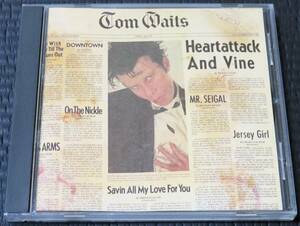 ◆Tom Waits◆ トム・ウェイツ Heartattack and Vine ♪Jersey Girl 輸入盤 CD ■2枚以上購入で送料無料