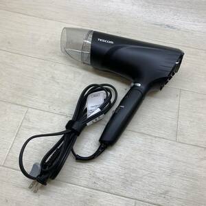 ■TESCOM TID2400B テスコム ヘアドライヤー プロテクトイオン 折りたたみ 風量 軽量 速乾 髪乾かす 中古品■F43011