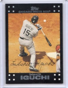 ●井口資仁　カード　Vol.80　2007TOPPS　Wソックス　裏赤文字