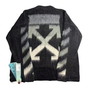 OFF-WHITE オフホワイト セーター ニット メンズファッション トップス 希少 中古 Mサイズ