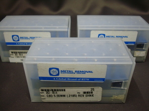 【7】【未使用】METAL　REMOVAL　ドリルバー　CBD5．55ｍｍ　25本入　3ケース / スマイルサンタ　佐久店