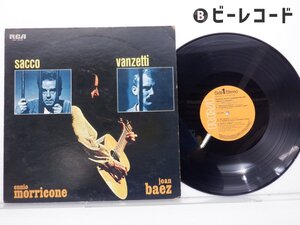 Ennio Morricone「Sacco E Vanzetti (Colonna Sonora Originale Del Film)」LP（12インチ）/RCA(SHP-6245)/サントラ